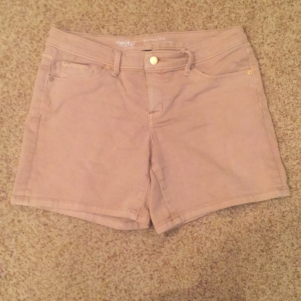 Mossimo Mid-Rise Midi Shorts